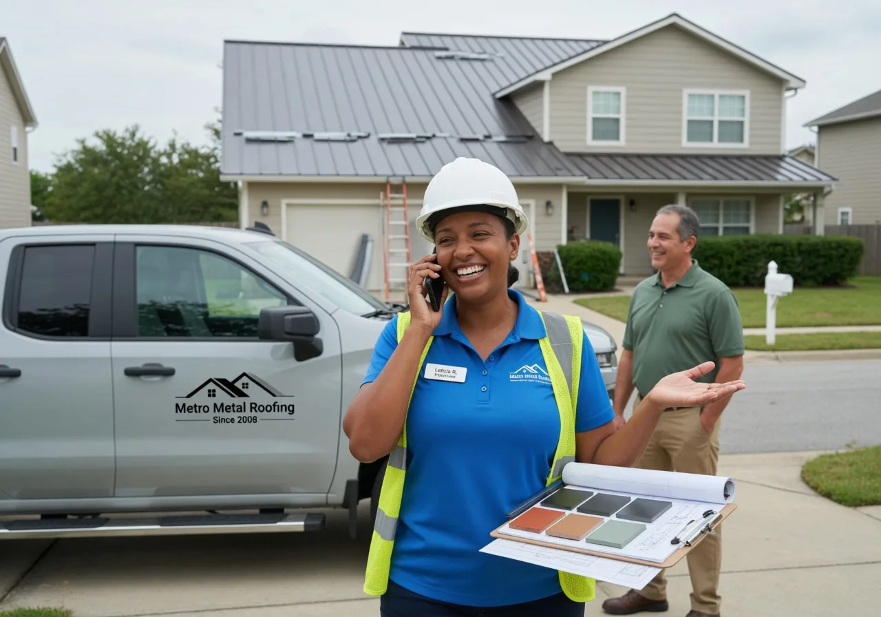 Storm Damage Metal Roof Repair in Ransom Canyon, TX